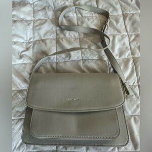 Pixie mood vegan leather crossbody bag greyish color
